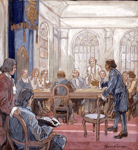 Le gouvernement royal 1663